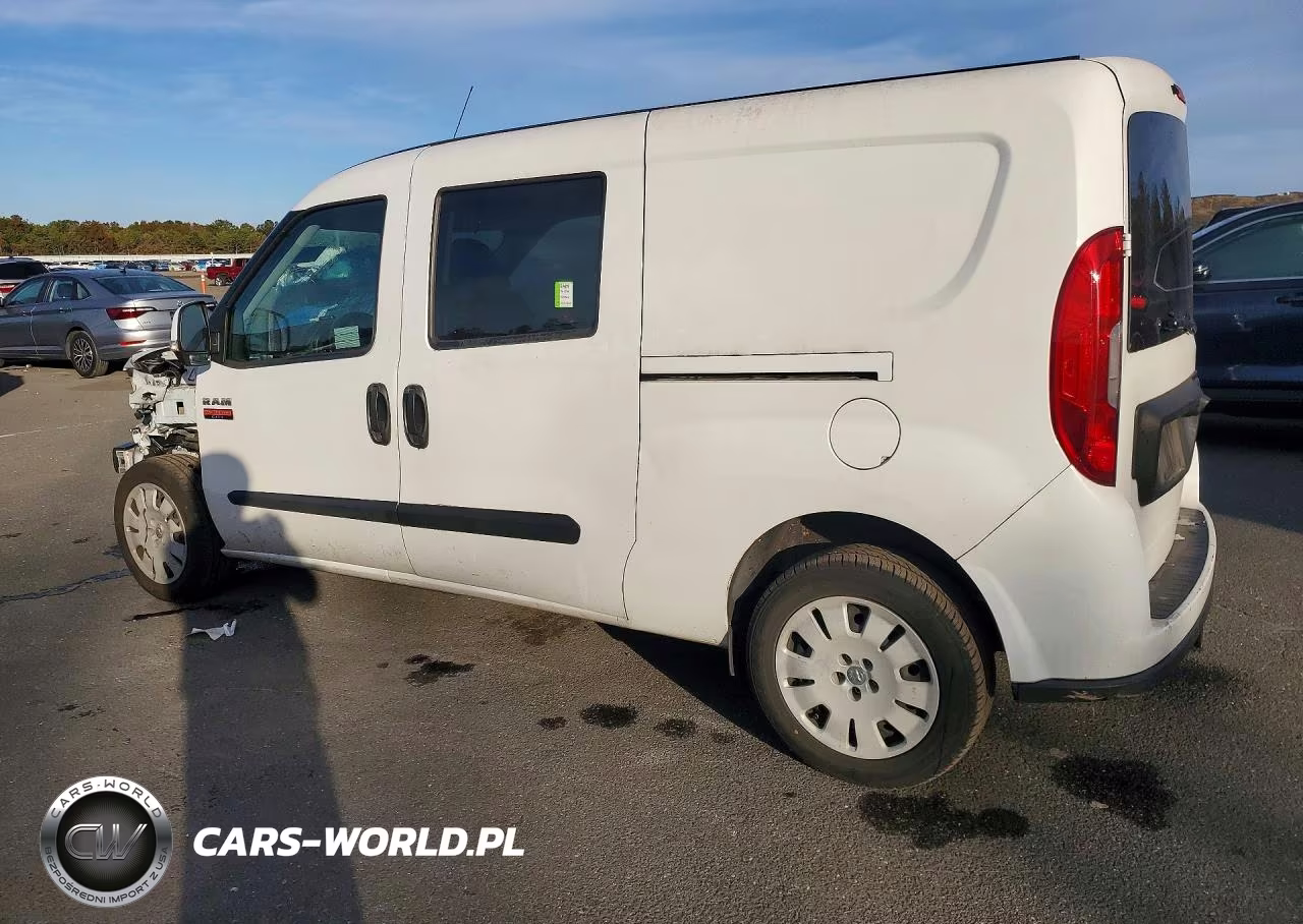 2019 Ram Promaster City Slt Delivery Van VIN:ZFBHRFBB3K6M16542 - 2