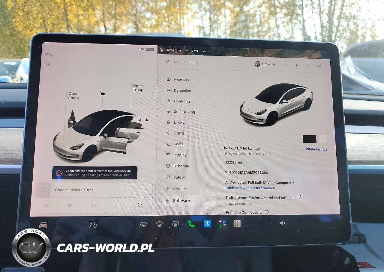 2021 Tesla Model 3 VIN:5YJ3E1EA4MF058299 - 9