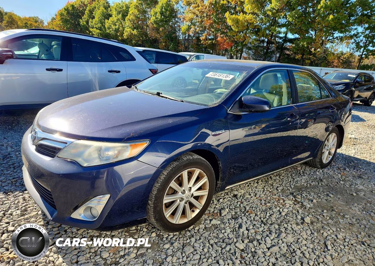 2014 Toyota Camry Hybrid Xle VIN:4T1BD1FK8EU123827 - 1