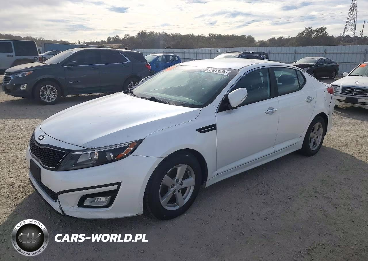 2015 Kia Optima Lx VIN:KNAGM4A71F5622394 - 1