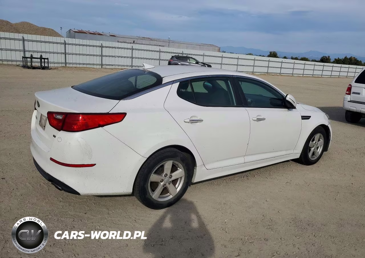 2015 Kia Optima Lx VIN:KNAGM4A71F5622394 - 3