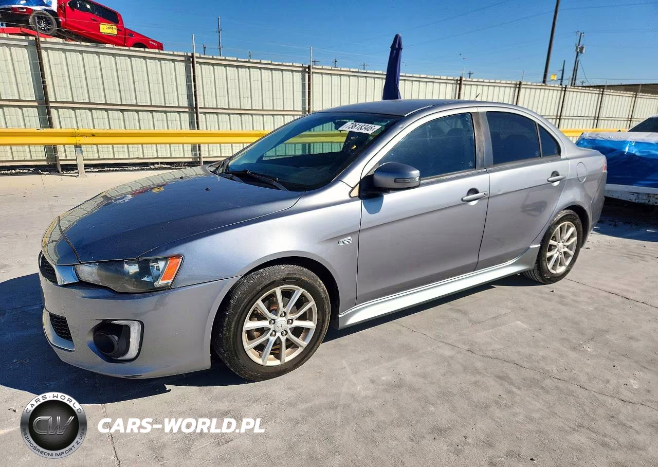 2016 Mitsubishi Lancer Es VIN:JA32V2FW5GU009635 - 1