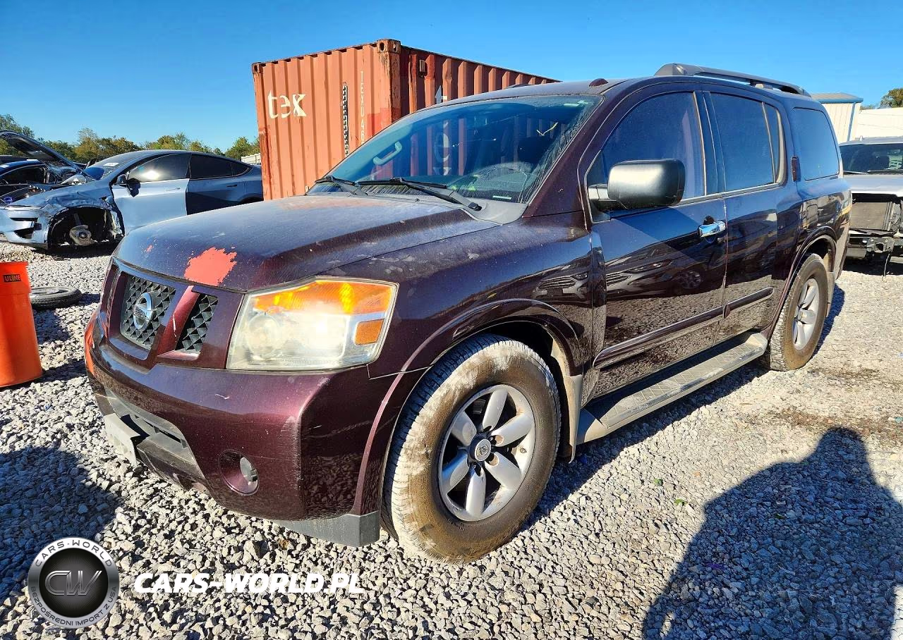 2013 Nissan Armada Sv VIN:5N1BA0ND6DN601502 - 1