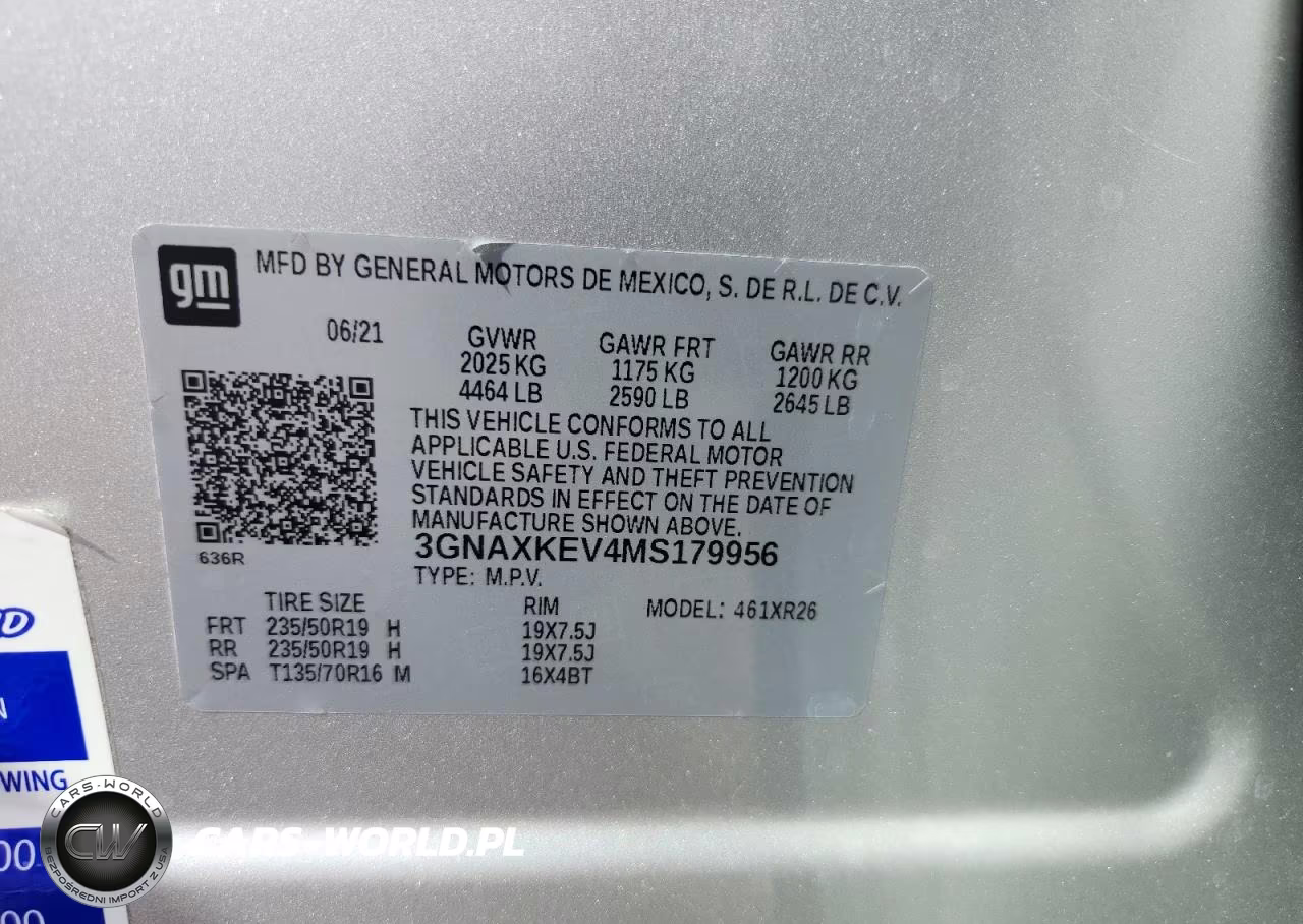 2021 Chevrolet Equinox Lt VIN:3GNAXKEV4MS179956 - 13