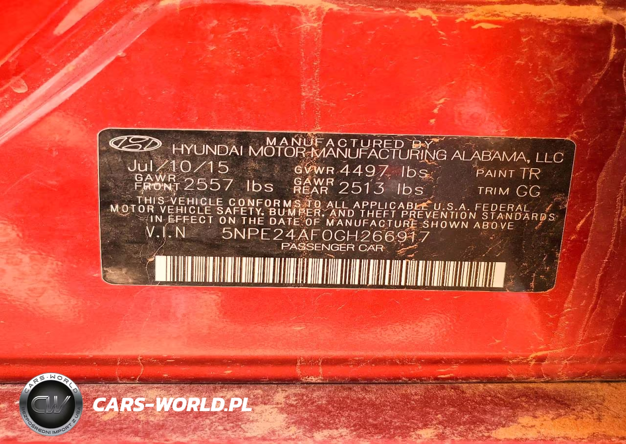 2016 Hyundai Sonata Se VIN:5NPE24AF0GH266917 - 12