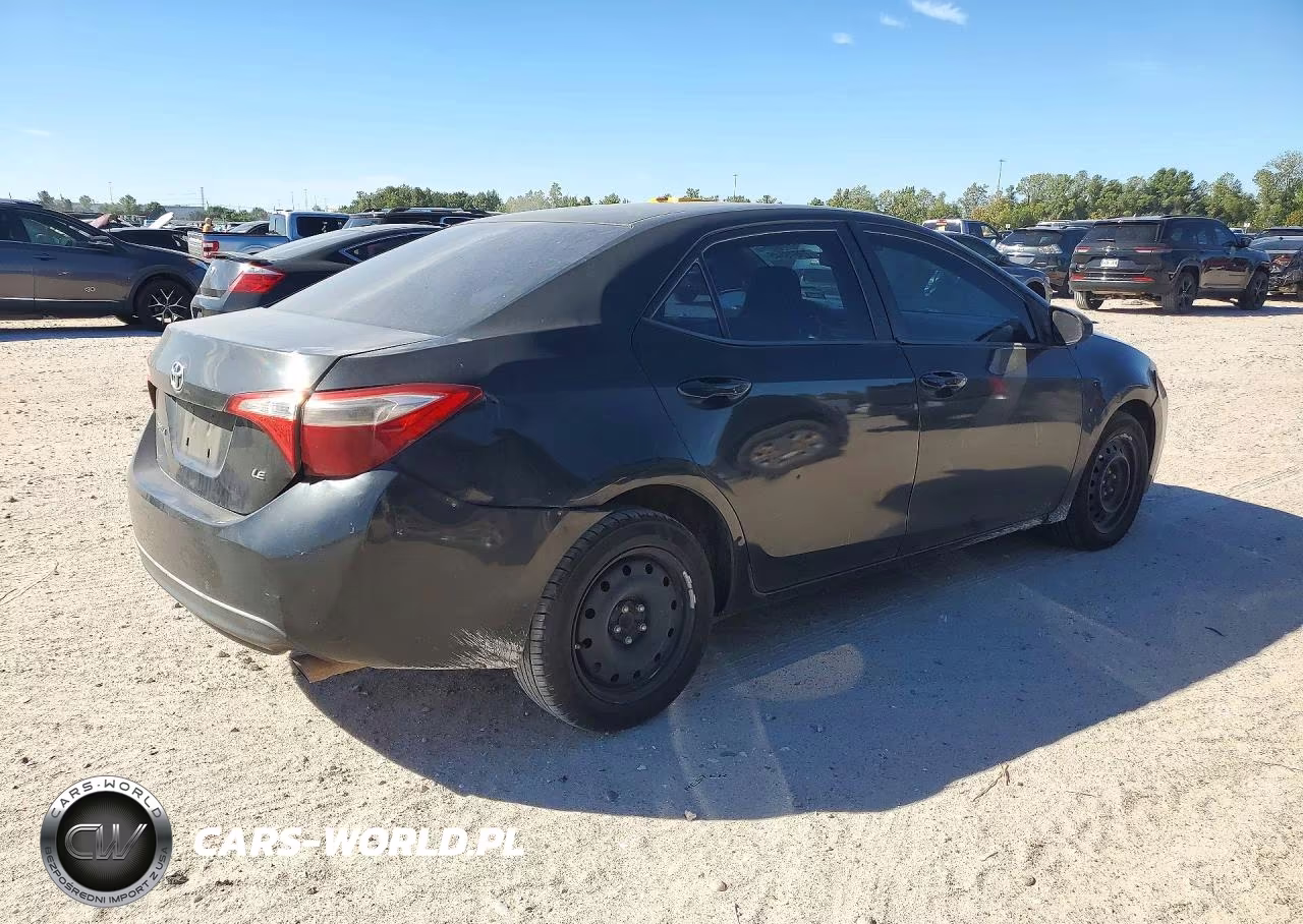 2014 Toyota Corolla Le VIN:2T1BURHE2EC087270 - 3