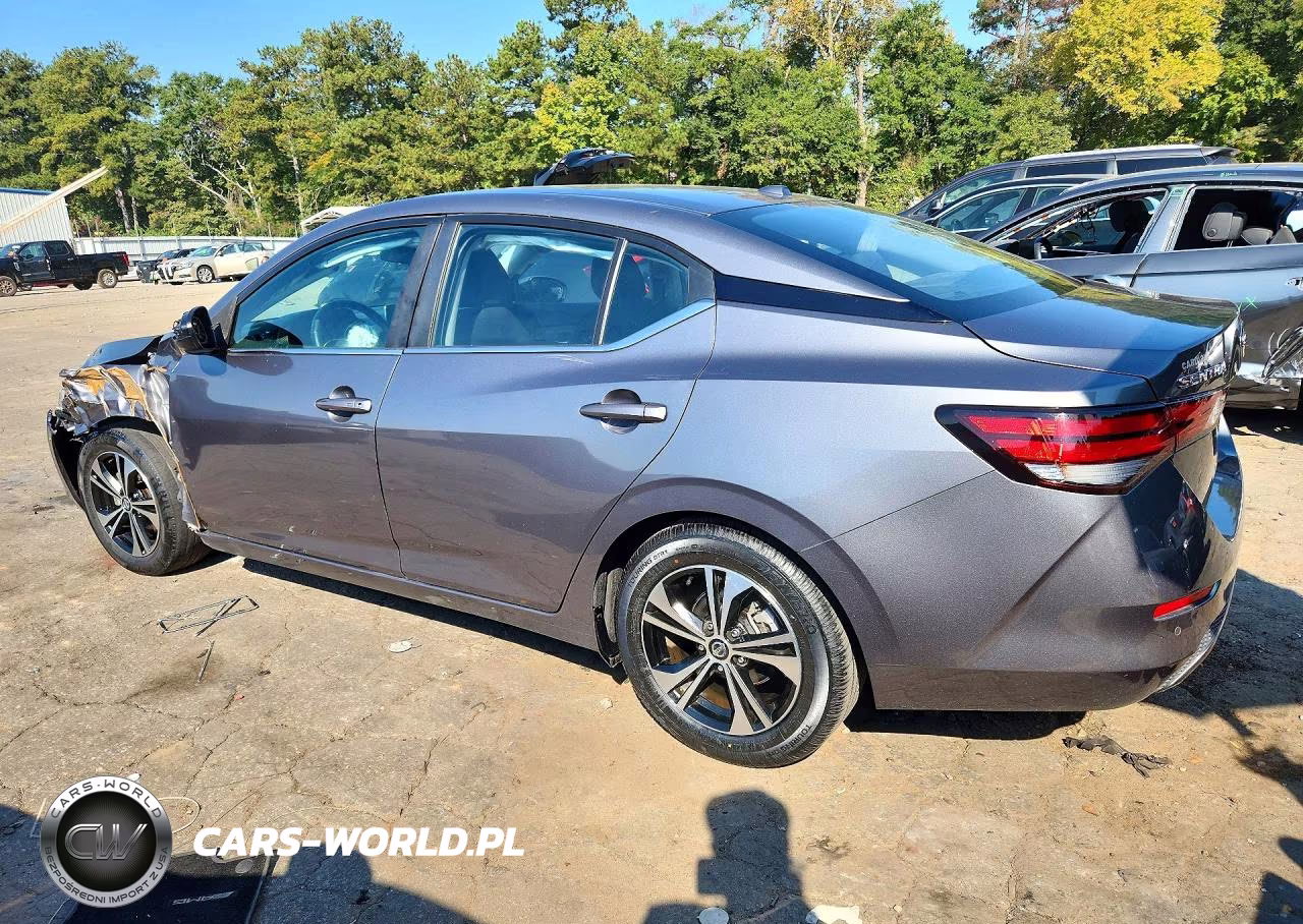 2022 Nissan Sentra Sv VIN:3N1AB8CV9NY271899 - 2