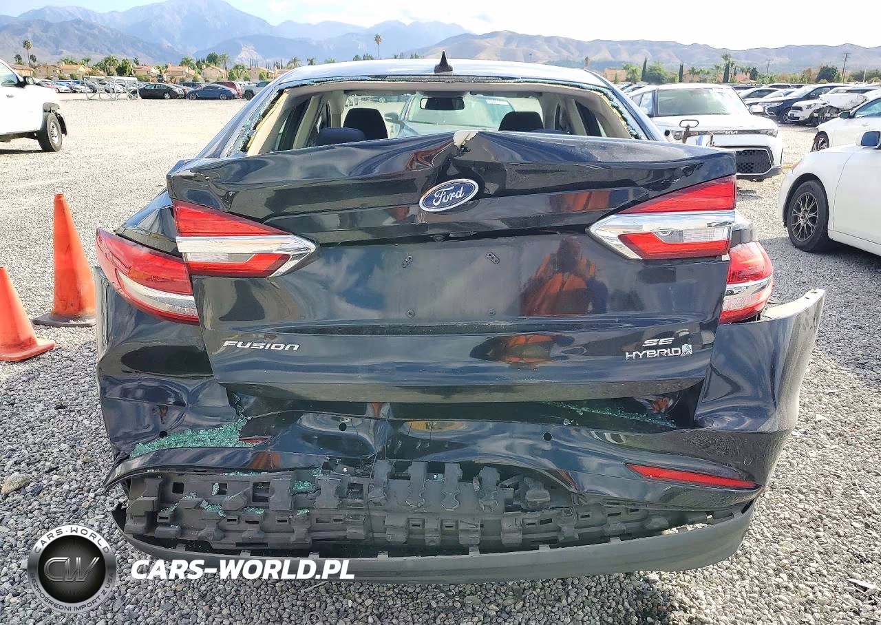 2019 Ford Fusion Se VIN:3FA6P0LU2KR207745 - 6