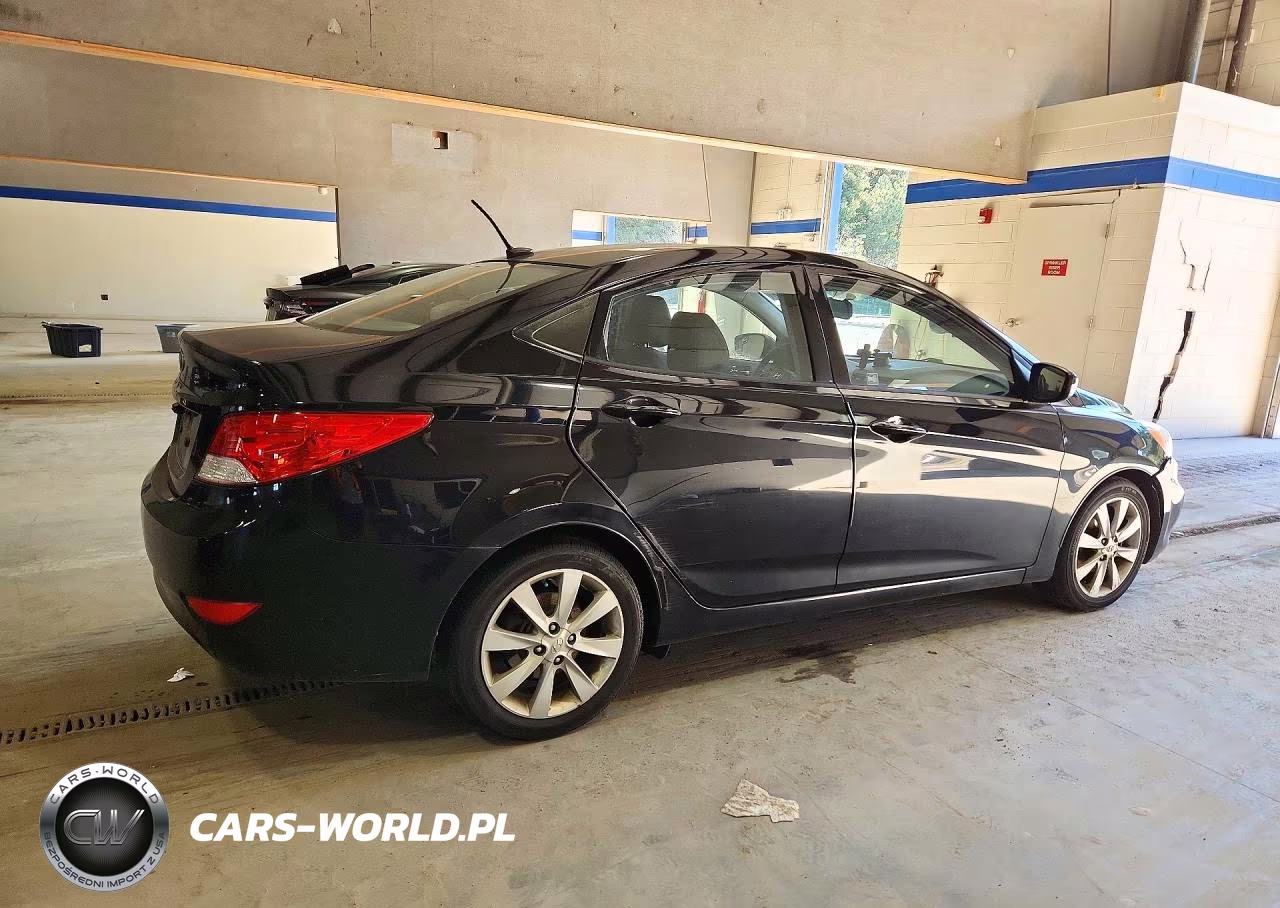 2014 Hyundai Accent Gls VIN:KMHCU4AE9EU625270 - 3