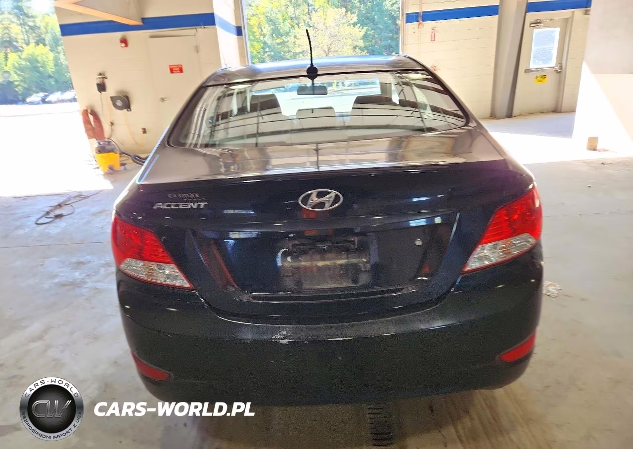 2014 Hyundai Accent Gls VIN:KMHCU4AE9EU625270 - 6