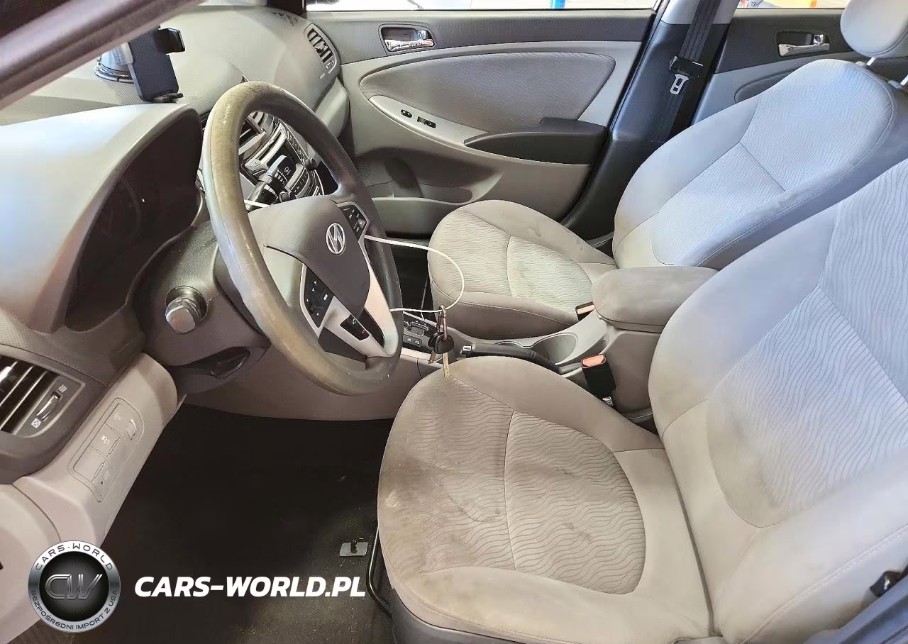 2014 Hyundai Accent Gls VIN:KMHCU4AE9EU625270 - 7