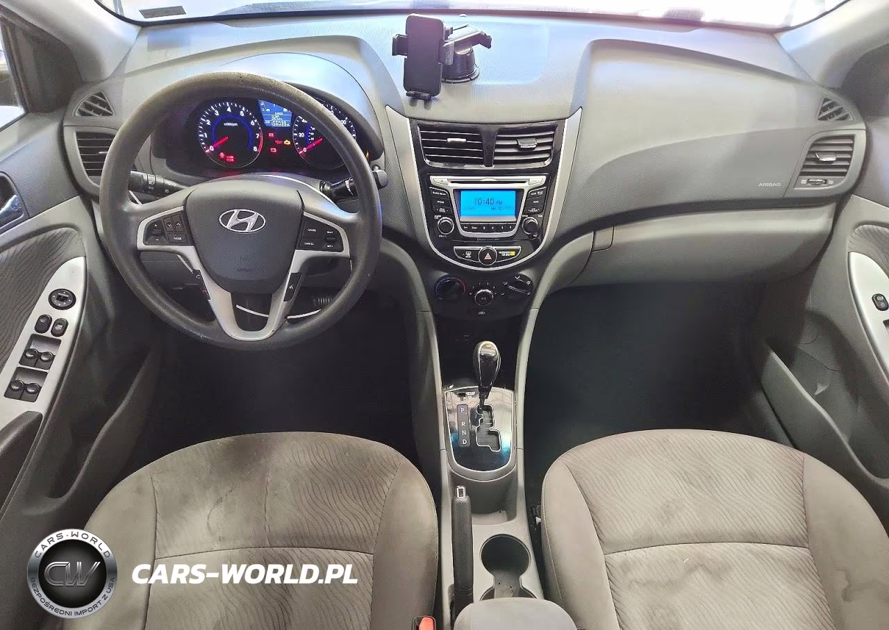 2014 Hyundai Accent Gls VIN:KMHCU4AE9EU625270 - 8