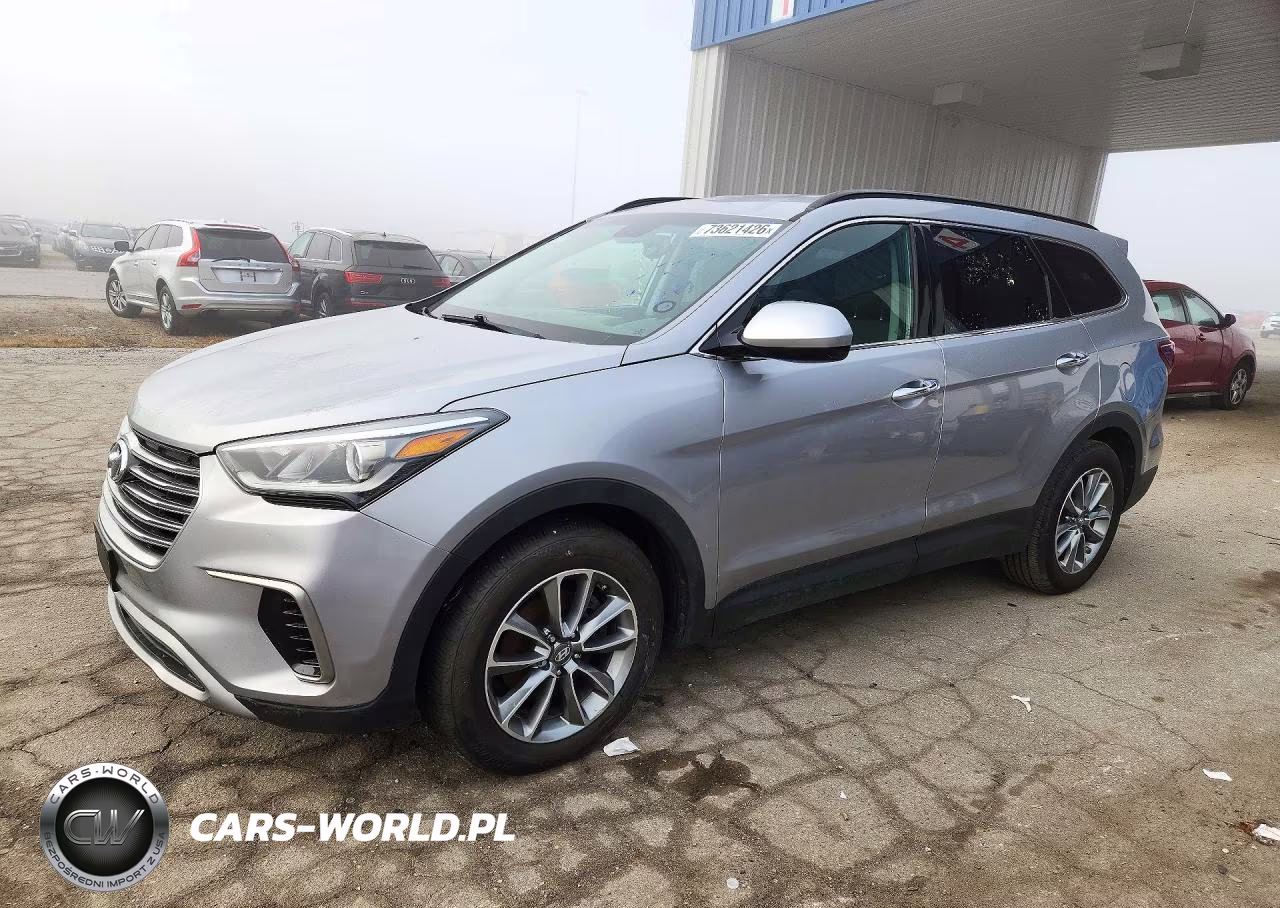 2017 Hyundai Santa Fe Se VIN:KM8SMDHF8HU231404 - 1