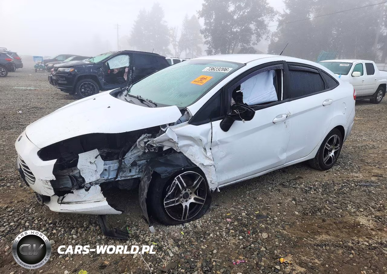 2014 Ford Fiesta Se VIN:3FADP4BJXEM183430 - 1