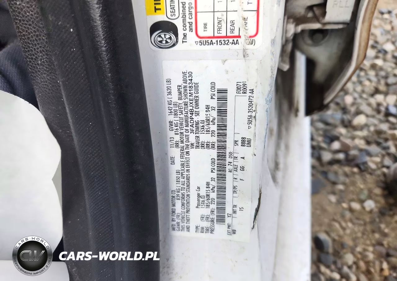 2014 Ford Fiesta Se VIN:3FADP4BJXEM183430 - 12