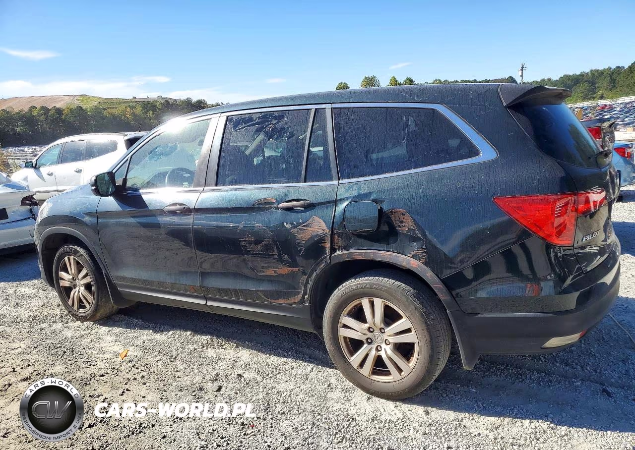 2016 Honda Pilot Lx VIN:5FNYF5H12GB030995 - 2