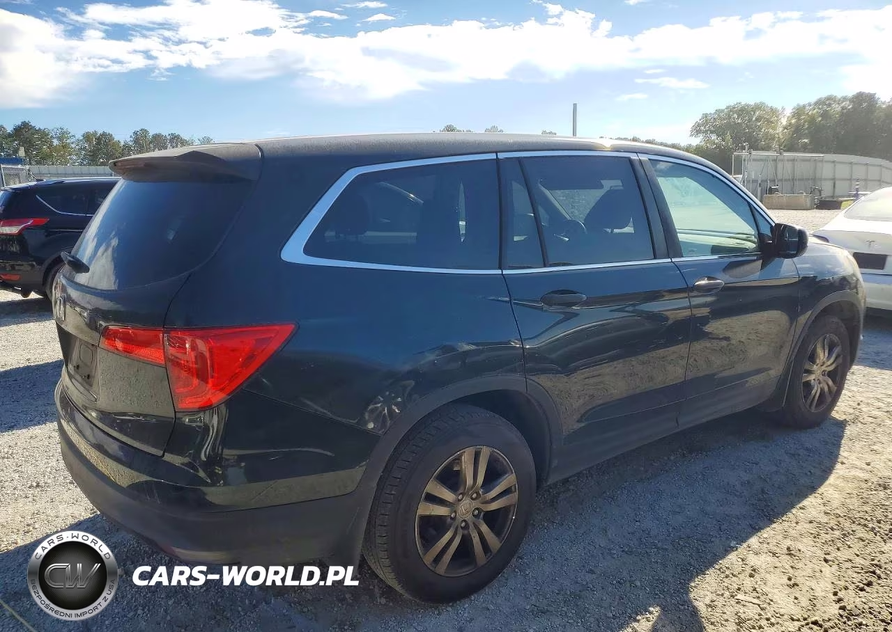 2016 Honda Pilot Lx VIN:5FNYF5H12GB030995 - 3