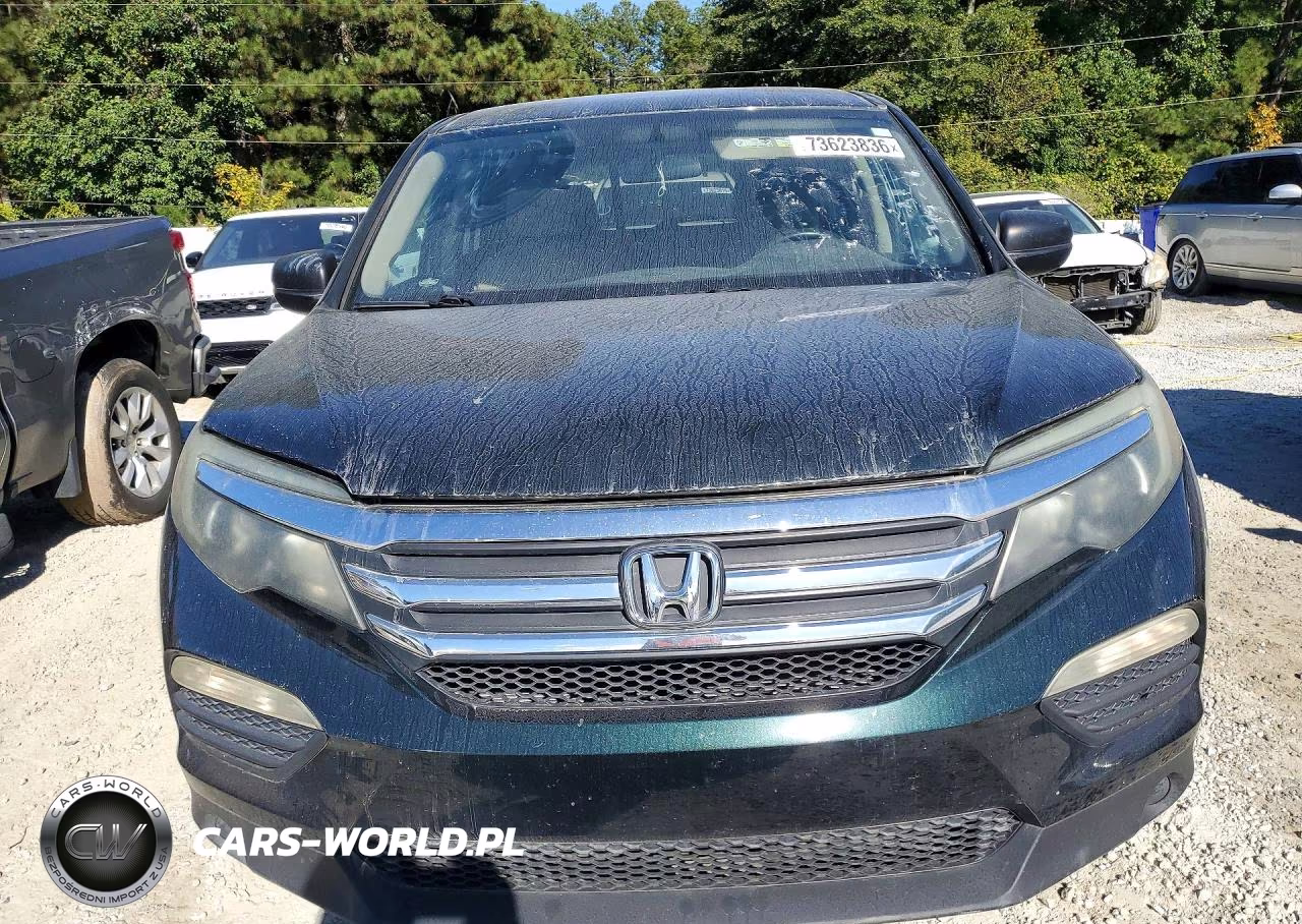 2016 Honda Pilot Lx VIN:5FNYF5H12GB030995 - 5