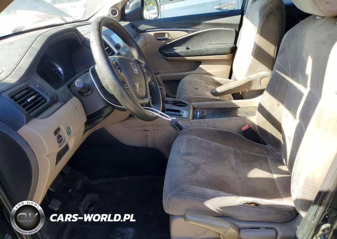 2016 Honda Pilot Lx VIN:5FNYF5H12GB030995 - 7