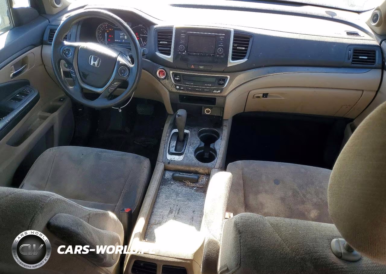 2016 Honda Pilot Lx VIN:5FNYF5H12GB030995 - 8