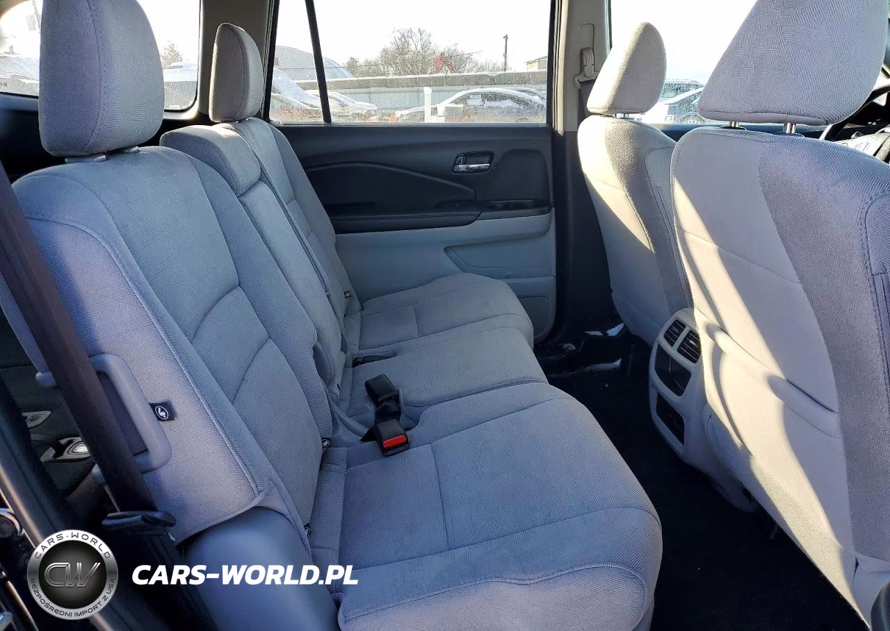 2021 Honda Pilot Lx VIN:5FNYF6H13MB007064 - 11