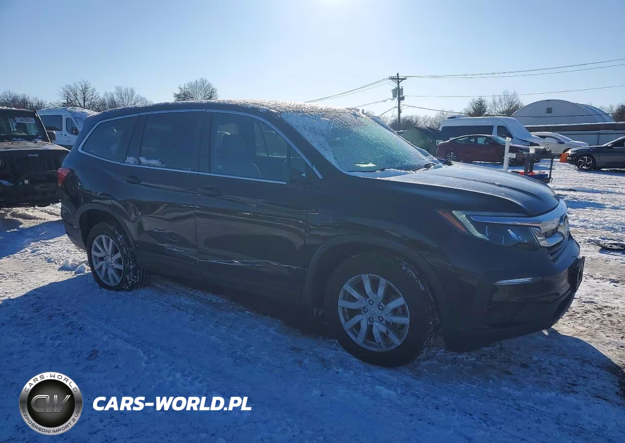 2021 Honda Pilot Lx VIN:5FNYF6H13MB007064 - 4