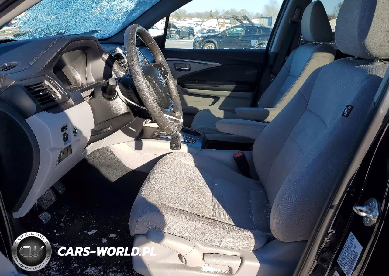 2021 Honda Pilot Lx VIN:5FNYF6H13MB007064 - 7
