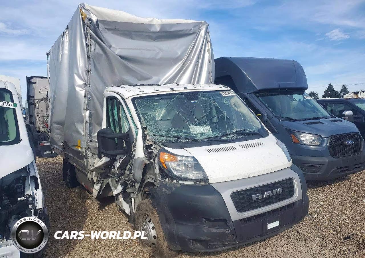 2019 Ram Promaster 3500 Curtain Side Truck VIN:3C7WRVFG7KE564923 - 4