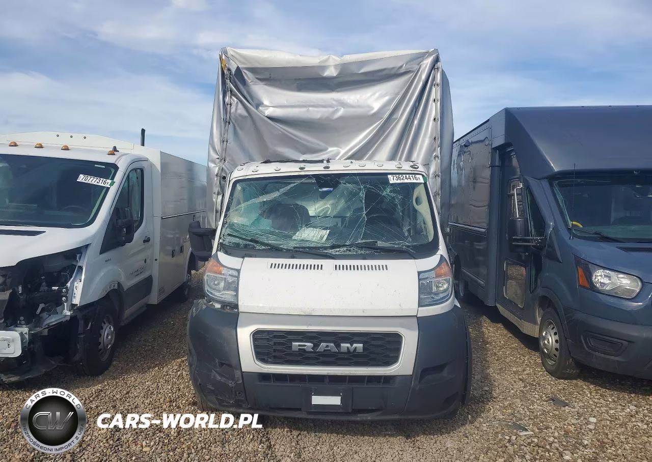 2019 Ram Promaster 3500 Curtain Side Truck VIN:3C7WRVFG7KE564923 - 5