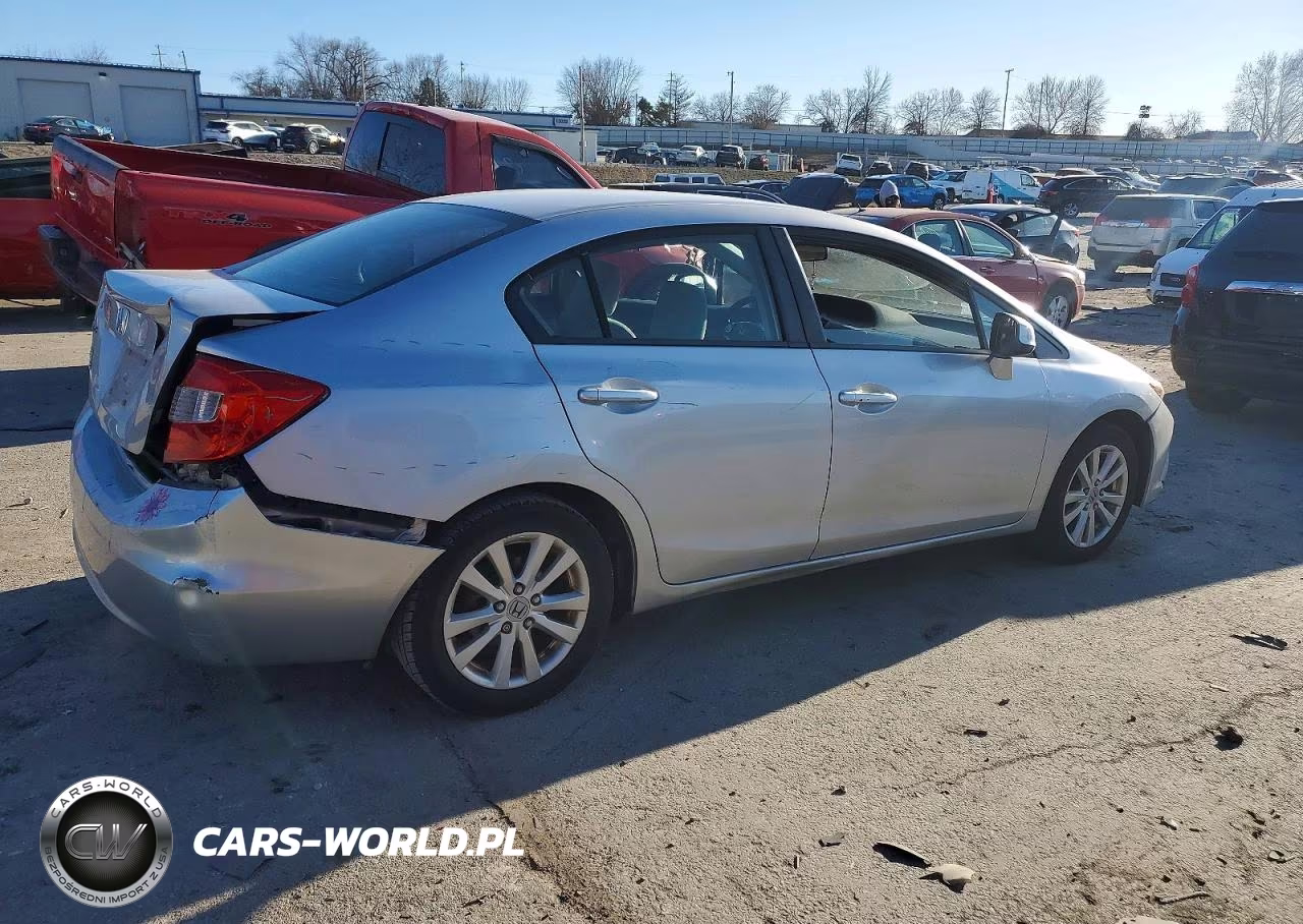 2012 Honda Civic Ex VIN:19XFB2F85CE343816 - 3