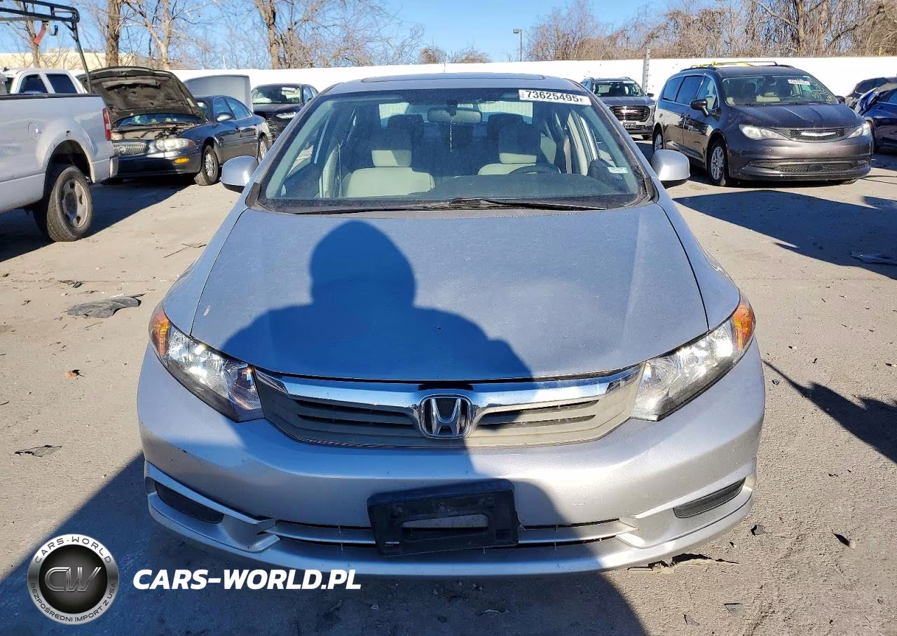 2012 Honda Civic Ex VIN:19XFB2F85CE343816 - 5