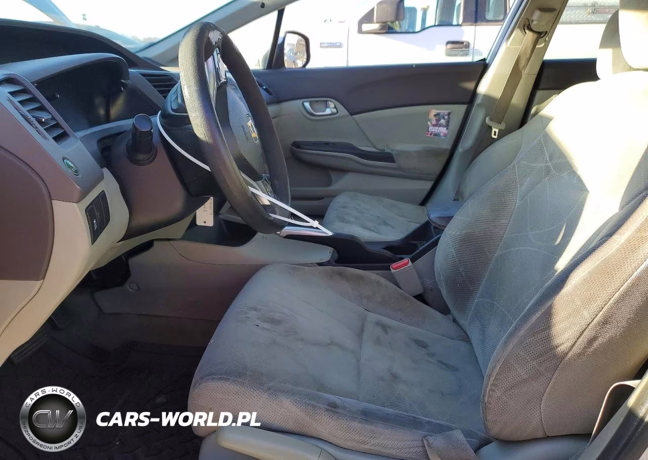 2012 Honda Civic Ex VIN:19XFB2F85CE343816 - 7