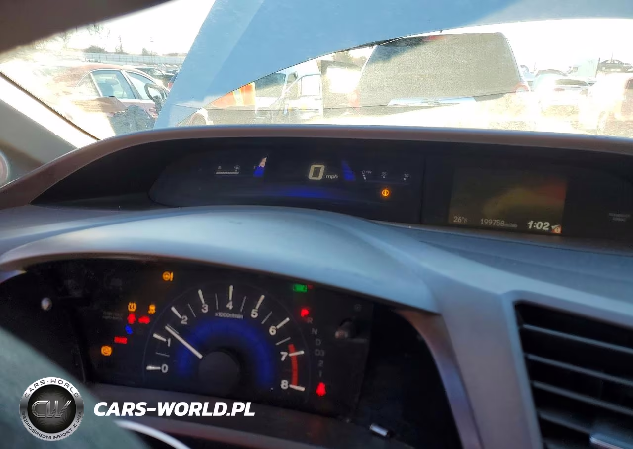 2012 Honda Civic Ex VIN:19XFB2F85CE343816 - 9