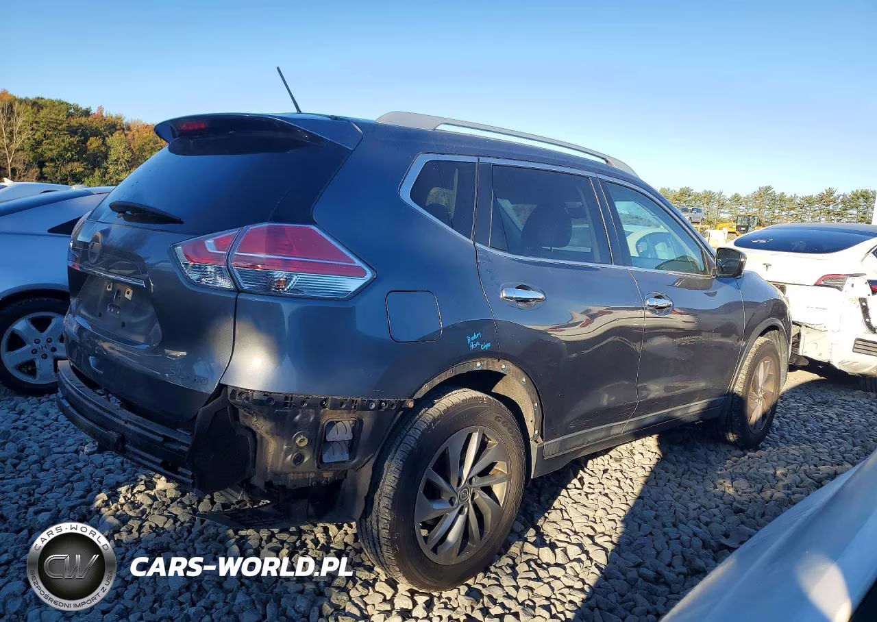 2015 Nissan Rogue Sl VIN:5N1AT2MV3FC828091 - 3