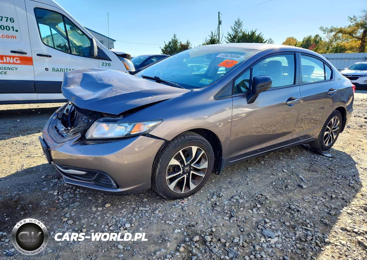 2014 Honda Civic Ex VIN:19XFB2F83EE251901 - 1