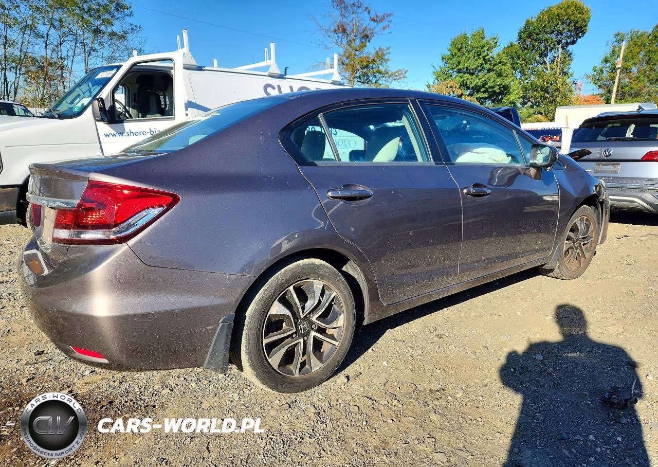 2014 Honda Civic Ex VIN:19XFB2F83EE251901 - 3