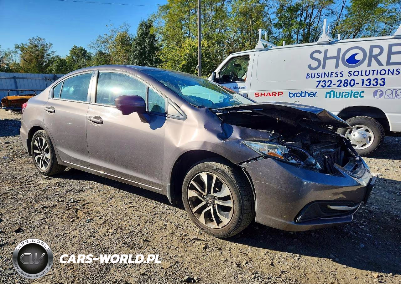 2014 Honda Civic Ex VIN:19XFB2F83EE251901 - 4