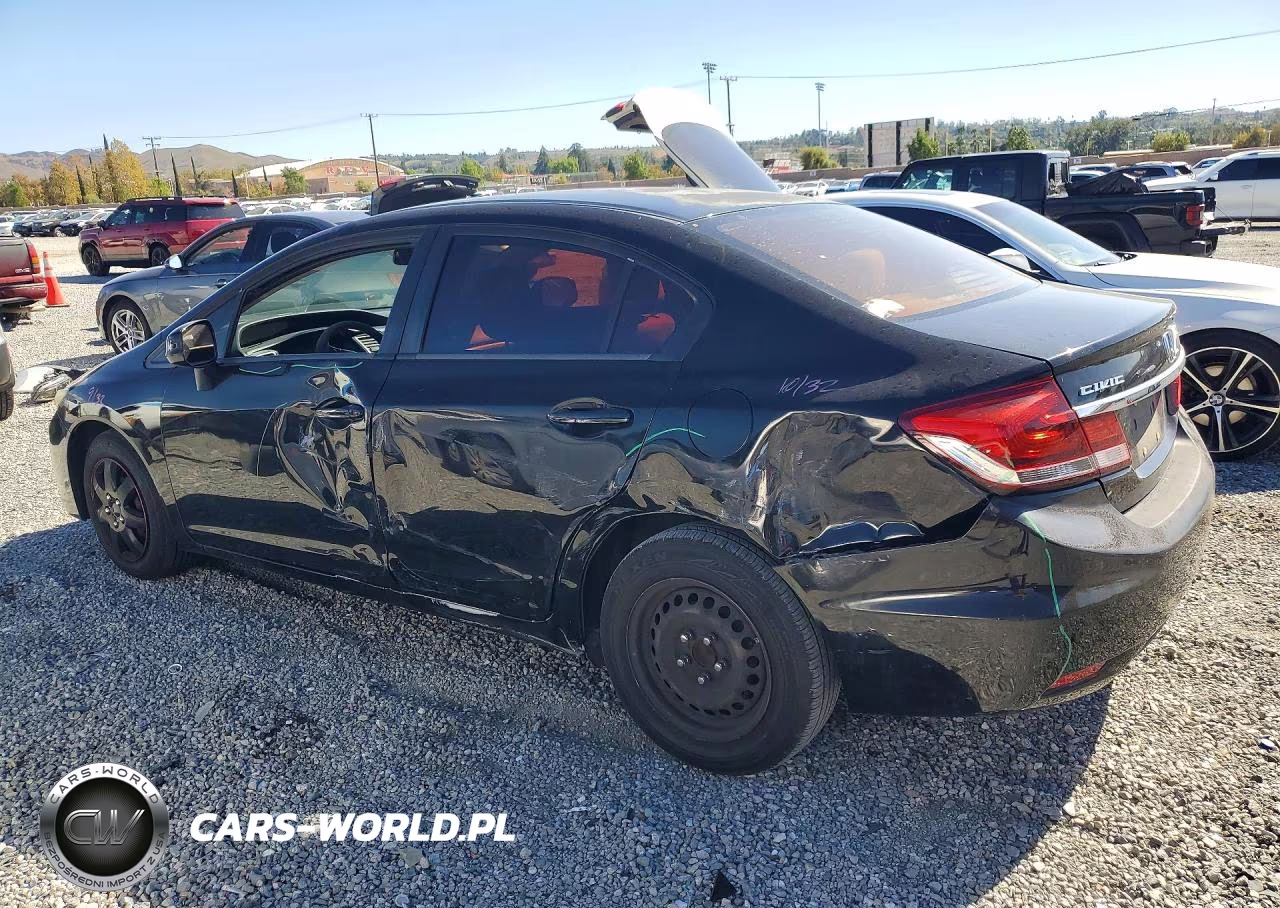2013 Honda Civic Lx VIN:19XFB2F55DE217088 - 2