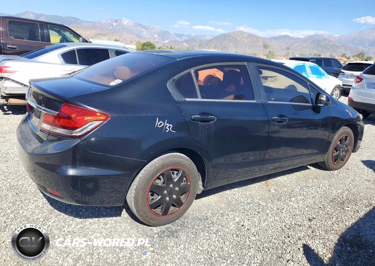 2013 Honda Civic Lx VIN:19XFB2F55DE217088 - 3