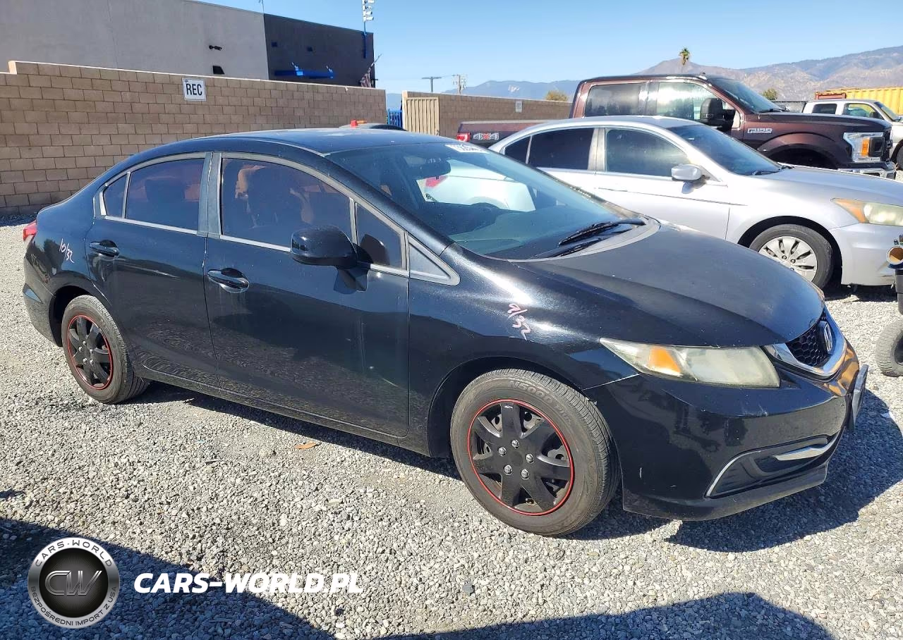 2013 Honda Civic Lx VIN:19XFB2F55DE217088 - 4
