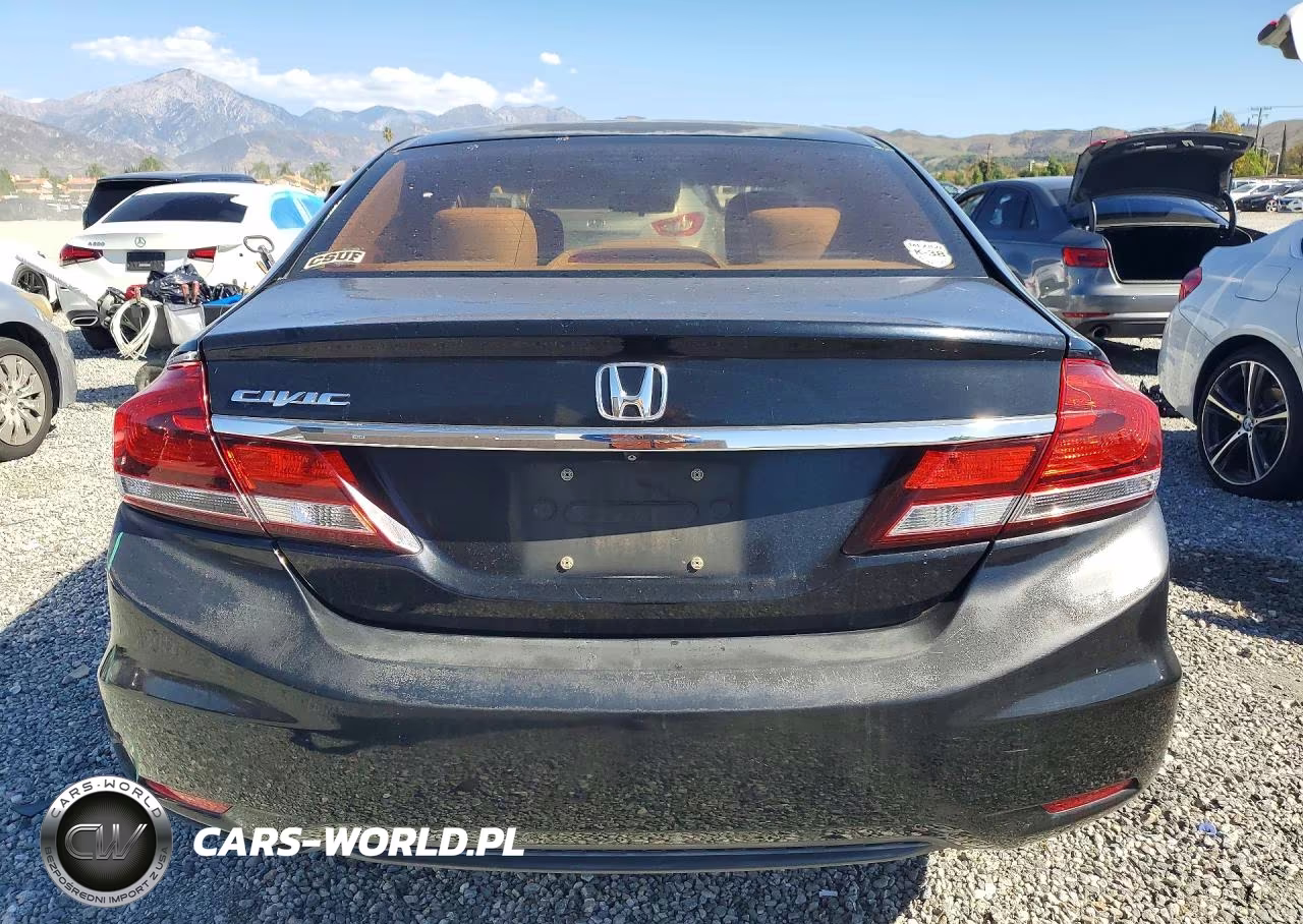 2013 Honda Civic Lx VIN:19XFB2F55DE217088 - 6