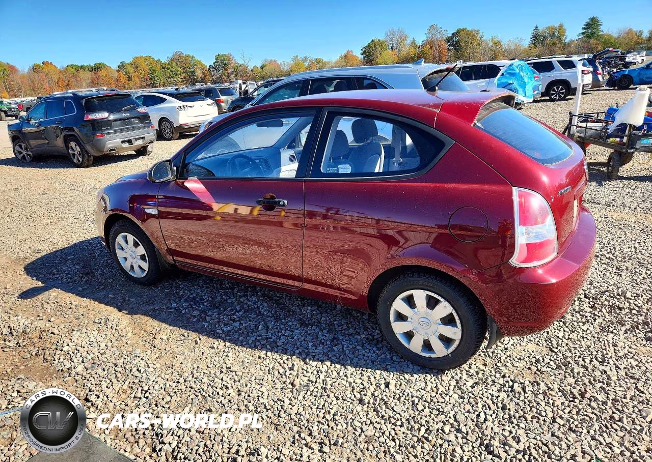 2007 Hyundai Accent Gs VIN:KMHCM36C17U011236 - 2