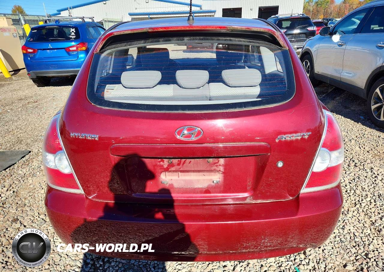 2007 Hyundai Accent Gs VIN:KMHCM36C17U011236 - 6