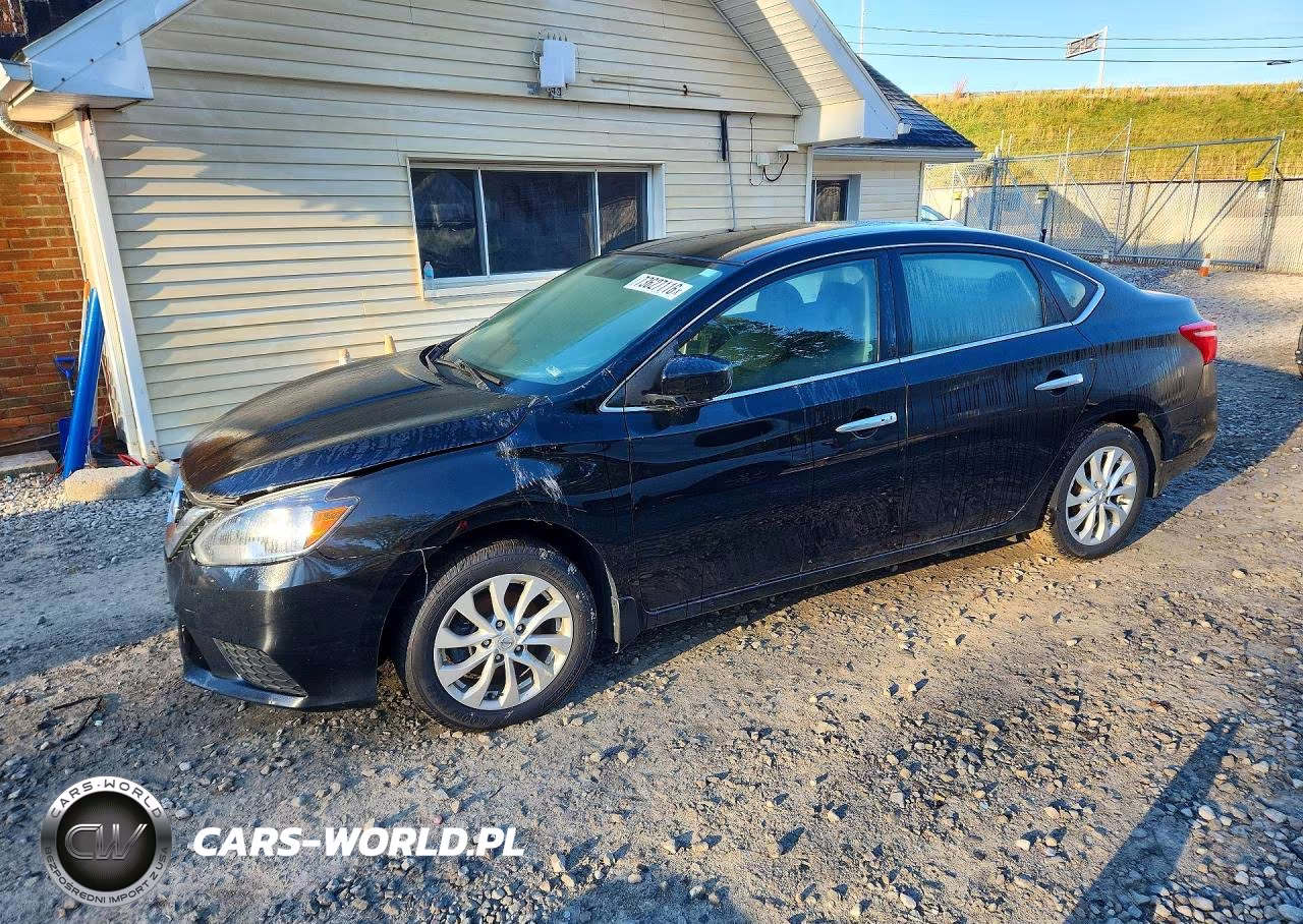 2019 Nissan Sentra Sv VIN:3N1AB7AP8KY402959 - 1