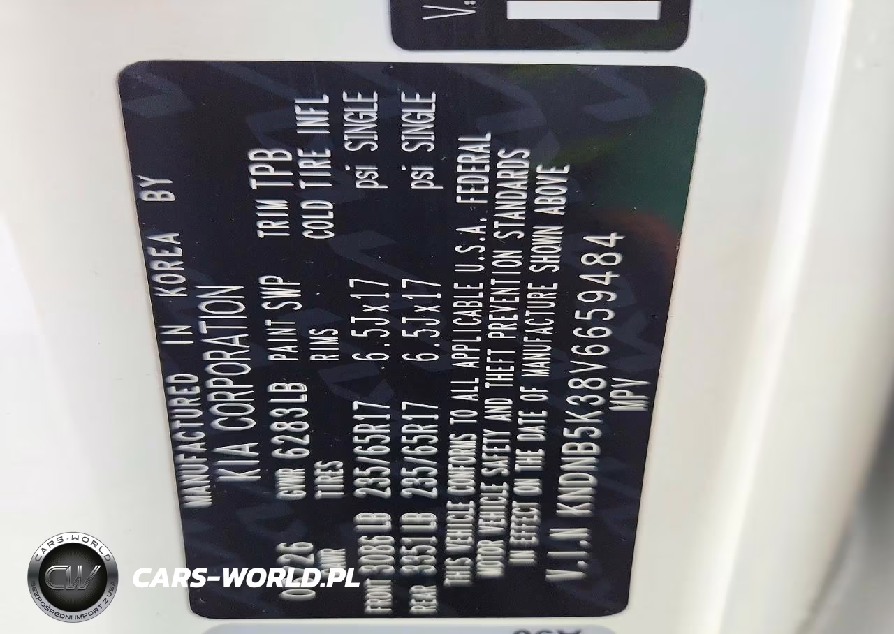 2027 Kia Carnival Lxs VIN:KNDNB5K38V6659484 - 13