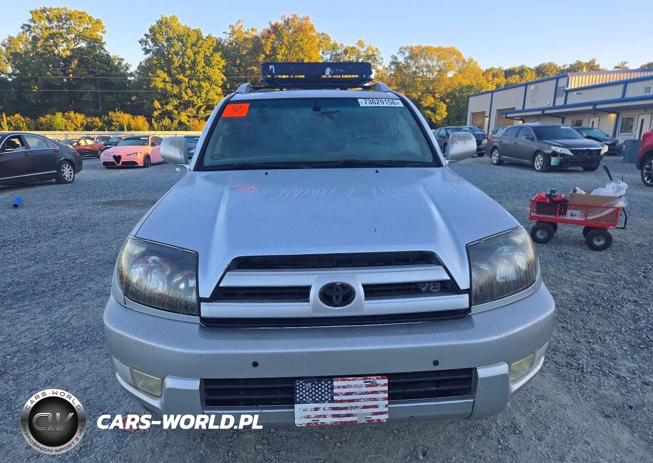 2004 Toyota 4Runner Limited VIN:JTEBT17R740040474 - 5