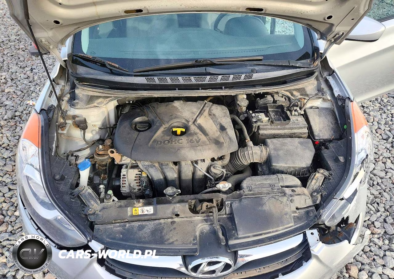 2013 Hyundai Elantra Gls VIN:5NPDH4AE5DH408241 - 11