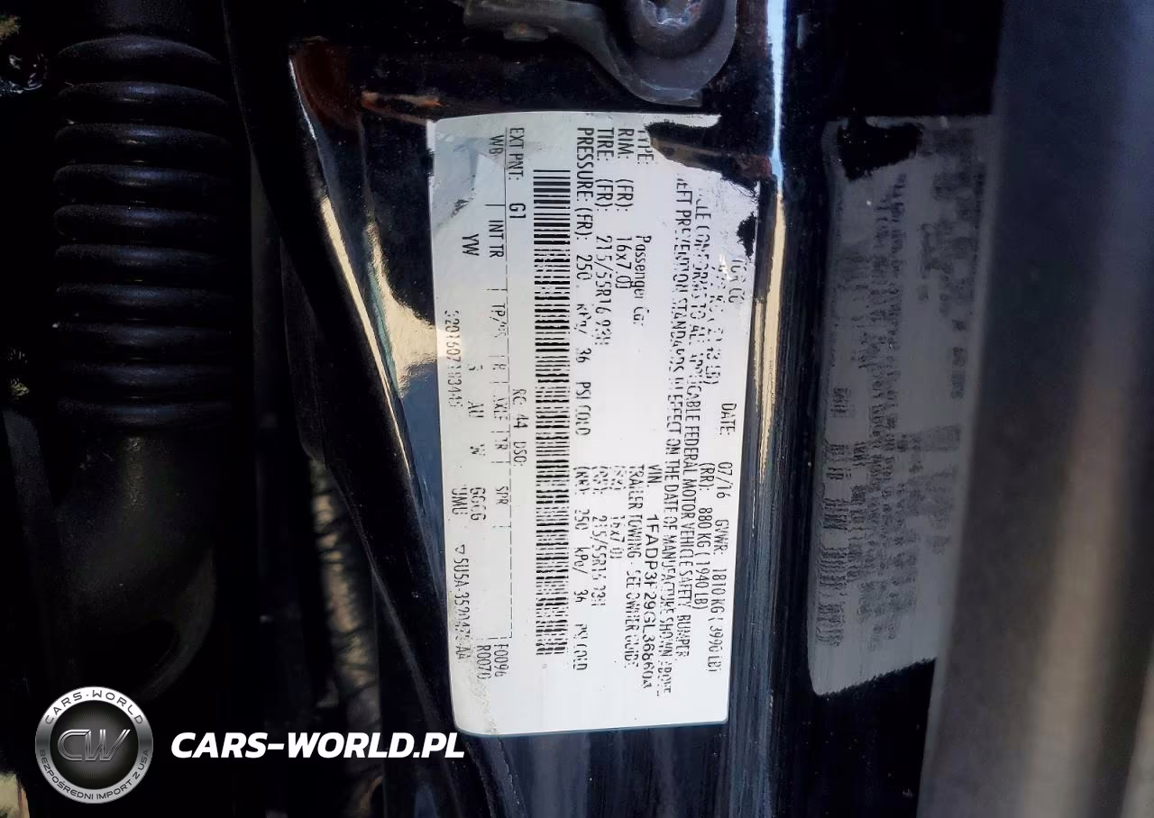 2016 Ford Focus Se VIN:1FADP3F29GL368604 - 12