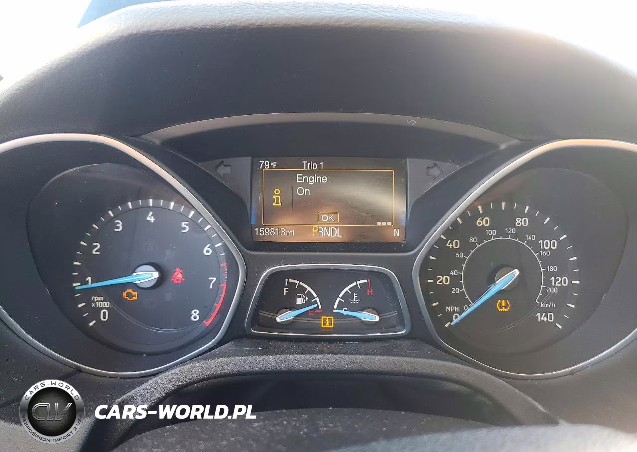 2016 Ford Focus Se VIN:1FADP3F29GL368604 - 9