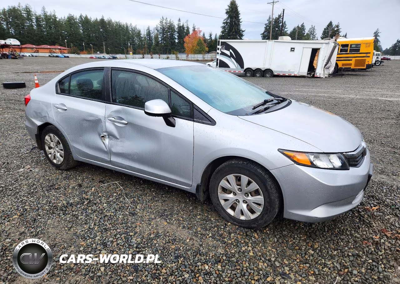 2012 Honda Civic Lx VIN:2HGFB2F55CH573500 - 4